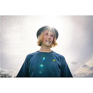 "Hänsel" Oversized T-Shirt dunkelblau — Produktbild 3