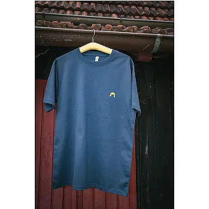 "Hänsel" Oversized T-Shirt dunkelblau — Rückseite